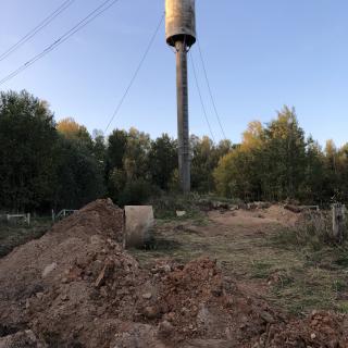 башня скважина монтаж дача