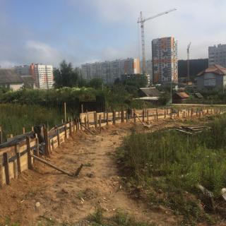 строительство подпорная стена
